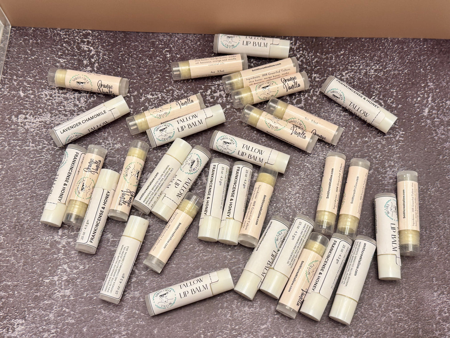 TALLOW LIP BALMS