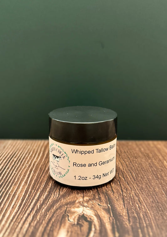 ROSE & GERANIUM - Whipped Tallow Balm