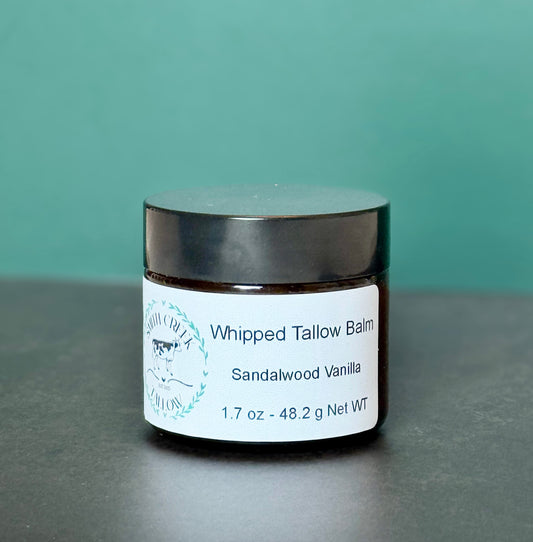 SANDALWOOD VANILLA - Whipped Tallow Balm